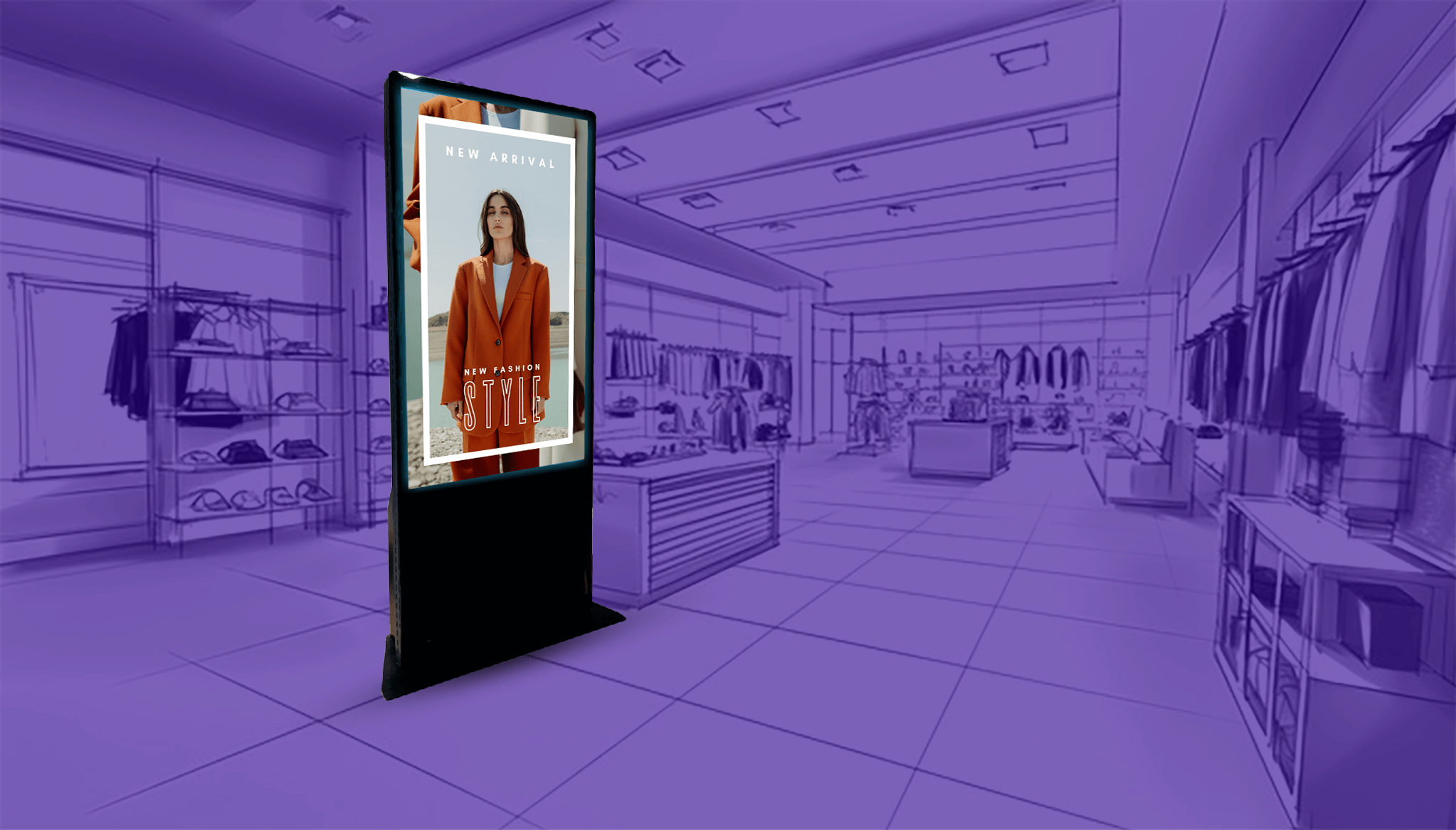 Acumen CMS in a fashion outlet